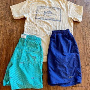 Southern Tide/Vineyard Vines Swim and T shirt S